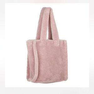 Pink sheepskin  Tote Bag